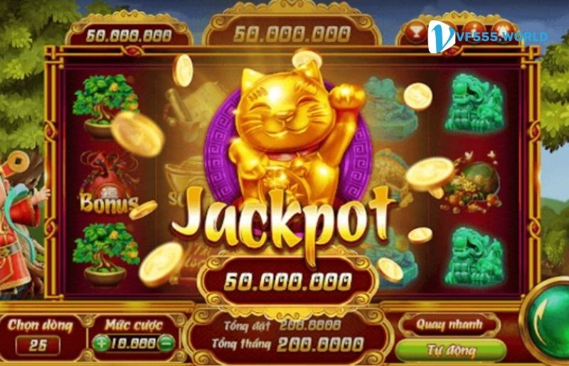 Quay hũ để tìm jackpot